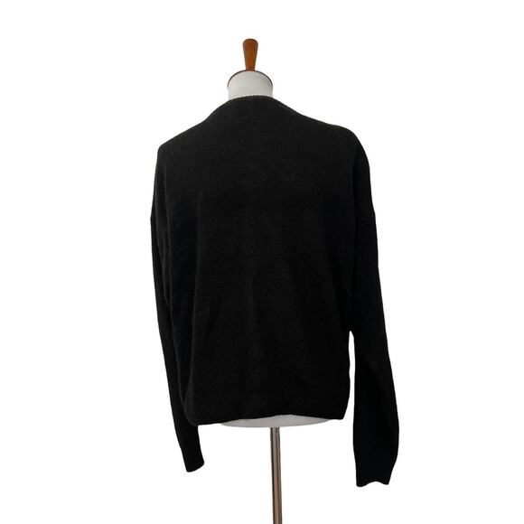 VINTAGE Dana Scott Sequin Beaded Button Up Cardigan Sweater Silk Blend Large - Picture 2 of 8